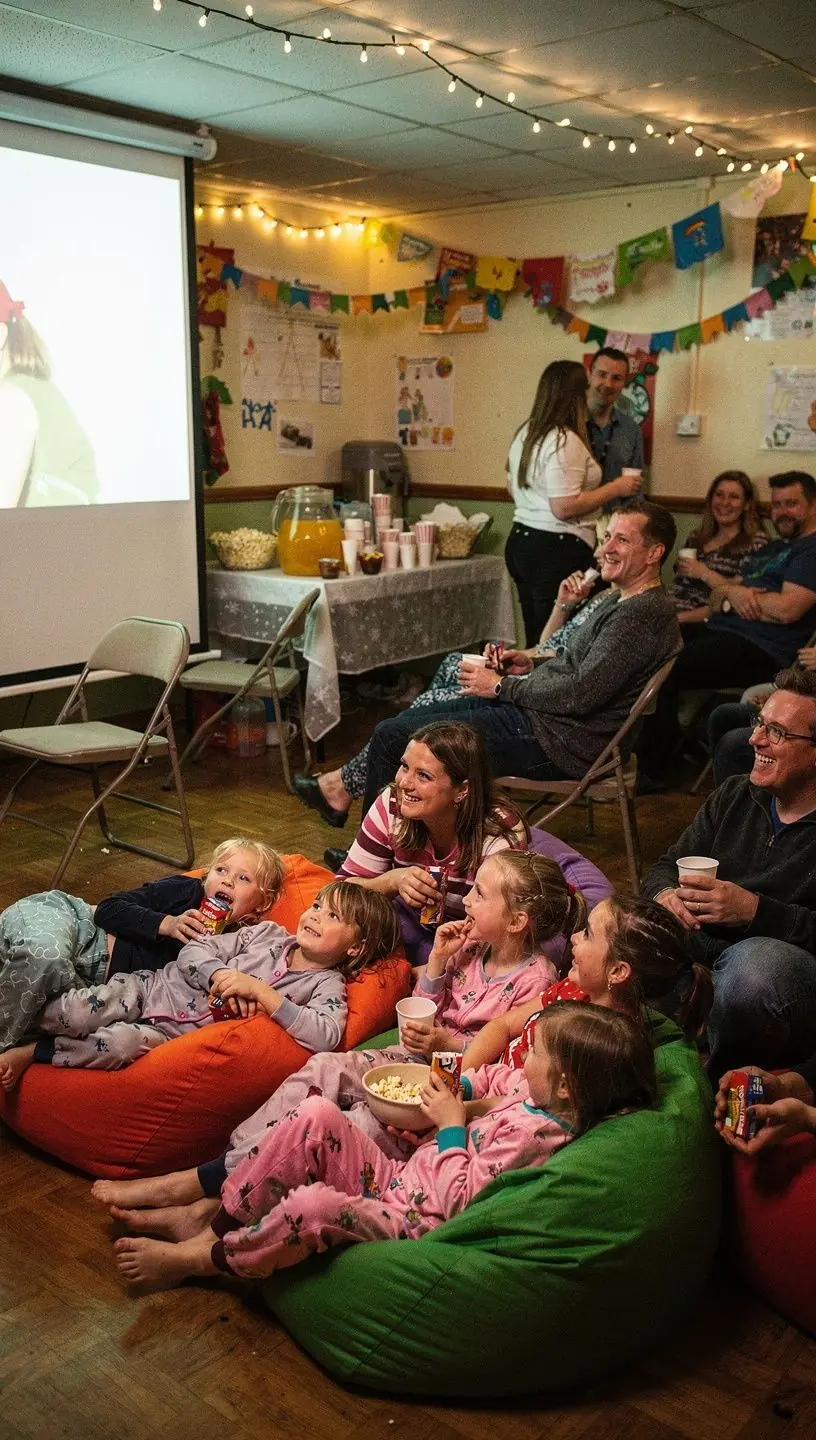 Graph showing attendance trends at neighborhood events